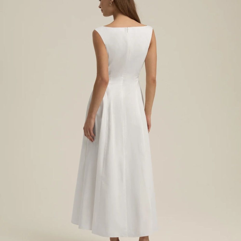 Favorite Daughter Elegant White Maxi Catherine Dress - Picture 4 of 12
